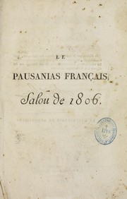 Cover of: Le Pausanias français by Pierre Jean-Baptiste Chaussard
