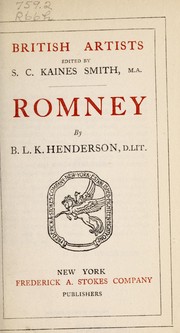 Cover of: ...Romney by B. L. K. Henderson