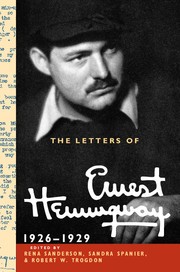 Cover of: The letters of Ernest Heminway by 