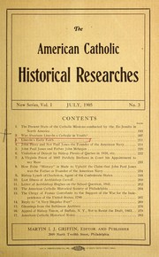 Cover of: Lincoln's early faith: statement that the great emancipator was once a Catholic opens up an interesting discussion