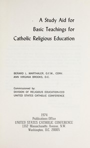 Cover of: A study aid for basic teachings for Catholic religious education