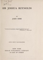 Cover of: Sir Joshua Reynolds: with forty illustrations