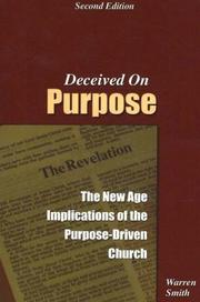 Cover of: Deceived on Purpose by Warren Smith