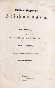 Cover of: W. Hogarth's zeichnungen: nach den originalen in stahl gestochen.