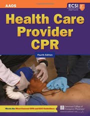 Cover of: Health Care Provider CPR