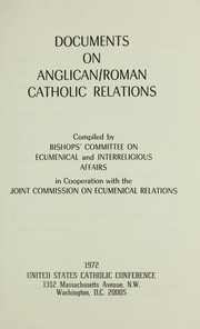Cover of: Documents on Anglican/Roman Catholic relations