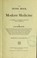 Cover of: The home book of modern medicine