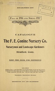 Cover of: Fall of 1916 and spring 1917: catalogue