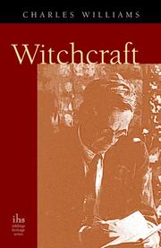 Cover of: Witchcraft