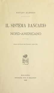 Cover of: Il sistema bancario Nord-Americano