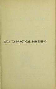 Cover of: Aids to practical dispensing