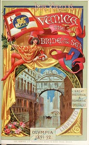 Cover of: Venice, the bride of the sea: a grand historic and romantic spectacle and aquatic pageant
