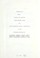 Cover of: Genealogical chart showing the descent from several lines and some interesting family connections of the Virginia families of Alexander, Anderson, Aylett, Bruce, Dandridge, Fontaine, Henry, Junkin, Moore, Poindexter, Spottswood, West, etc