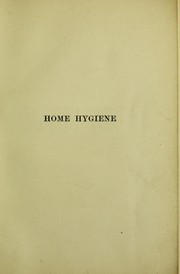 Cover of: Home hygiene | Williams, Hamilton Mrs