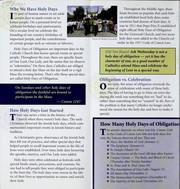 Cover of: How to celebrate Holy days of obligation