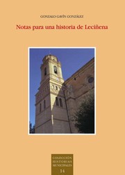 Cover of: Notas para una historia de Leciñena  by 