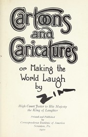 Cover of: Cartoons and caricatures, or, Making the world laugh