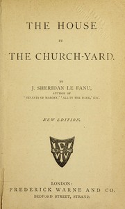 Cover of The house by the church-yard