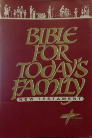 Cover of: Bible for today's family by American Bible Society