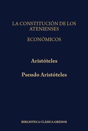 Cover of: Constitución de los atenienses; Económicos by Aristotle