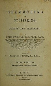 Cover of: Stammering and stuttering by James Hunt