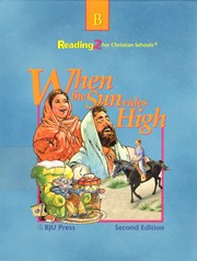 Cover of: Reading 2B for Christian Schools: when the sun rides high