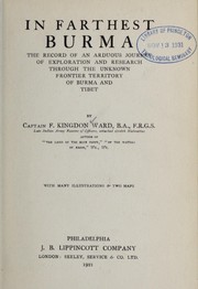 Cover of: In farthest Burma by Francis Kingdon Ward