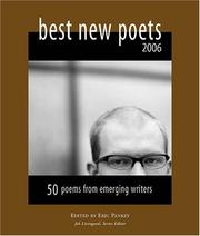 Cover of: Best New Poets 2006 (Best New Poets) | 