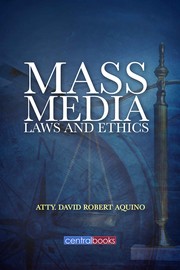 Cover of: Mass Media Laws and Ethics