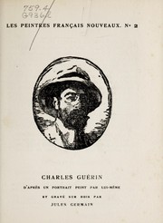 Cover of: Charles Guérin: vingt-six reproductions de peintures et dessins précédées d'une étude critique