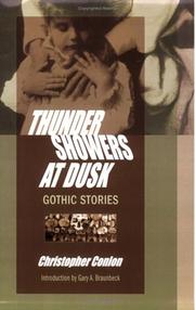Cover of: Thundershowers at Dusk: Gothic Stories (Signed Limited Edition)