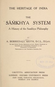 Cover of: The Sāmkhya system | Arthur Berriedale Keith