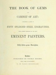 The book of gems and cabinet of art