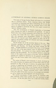 Cover of: A portrait of General George Gordon Meade