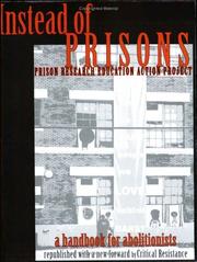 Cover of: Instead Of Prisons