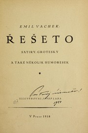 Cover of: R ese to: satiry, grotesky a take  ne kolik humoresek