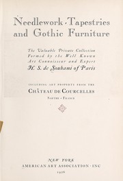 Cover of: Needlework, tapestries and Gothic furniture