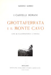 I castelli romani by Saverio Kambo