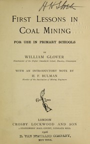 Cover of: First lessons in coal mining ...