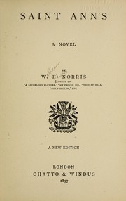 Cover of: Saint Ann's: a novel