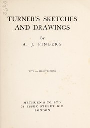 Cover of: Turner's sketches and drawings