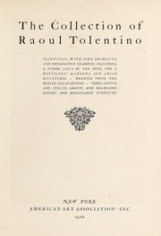 The collection of Raoul Tolentino by American Art Association