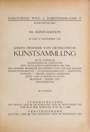 Joseph Freiherr von Dietrich'sche Kunstsammlung by Dorotheum (Firm)