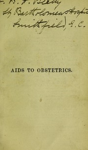 Aids to obstetrics by Samuel Nall