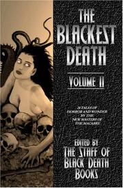 Cover of: The Blackest Death by Staff Of The Staff of Black Death Books