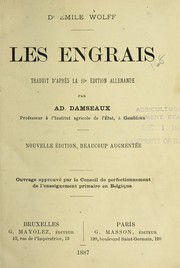 Cover of: Les engrais