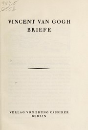 Cover of: Briefe