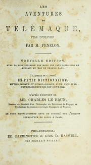 Cover of: Les aventures de Telemaque by François de Salignac de La Mothe-Fénelon, François de Salignac de La Mothe-Fénelon