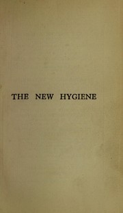 Cover of: The new hygiene | Elie Metchnikoff