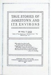 Cover of: True stories of Jamestown and its environs